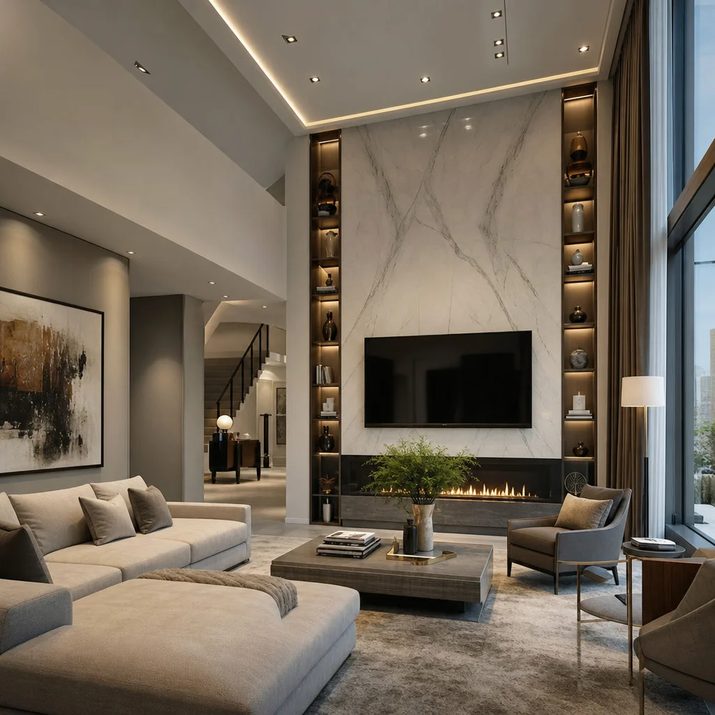 Modern living room interior