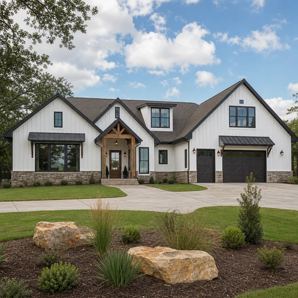 New construction home in Yukon, Oklahoma